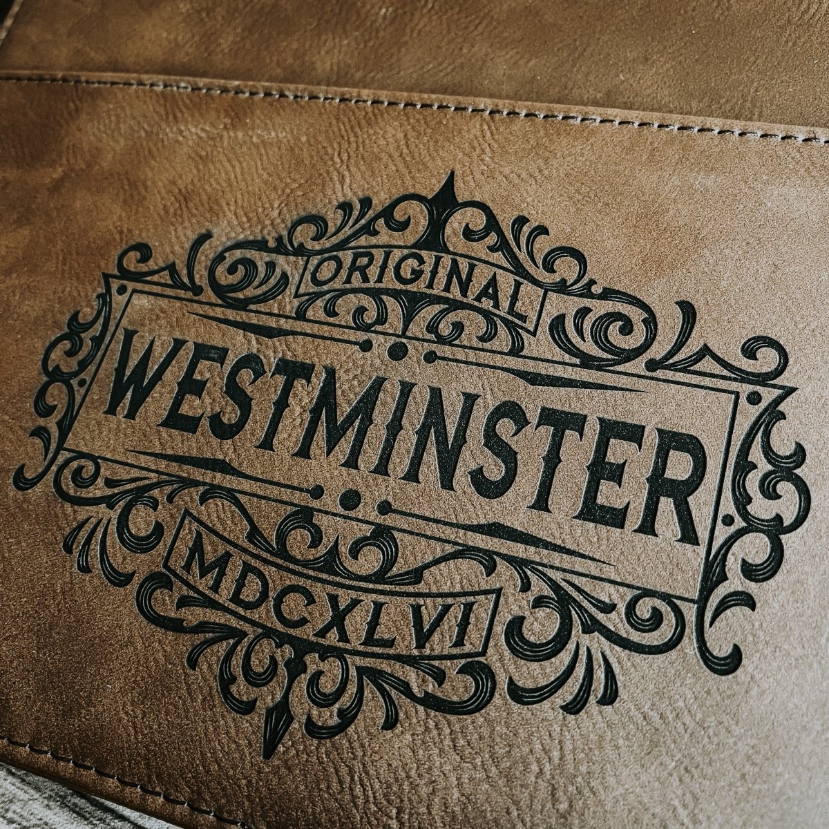 Bible Cover - Westminster MDCXLVI - The Reformed Sage - #reformed# - #reformed_gifts# - #christian_gifts#