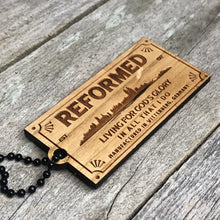 Load image into Gallery viewer, Keyring - Wittenberg - Keychain - The Reformed Sage - #reformed# - #reformed_gifts# - #christian_gifts#
