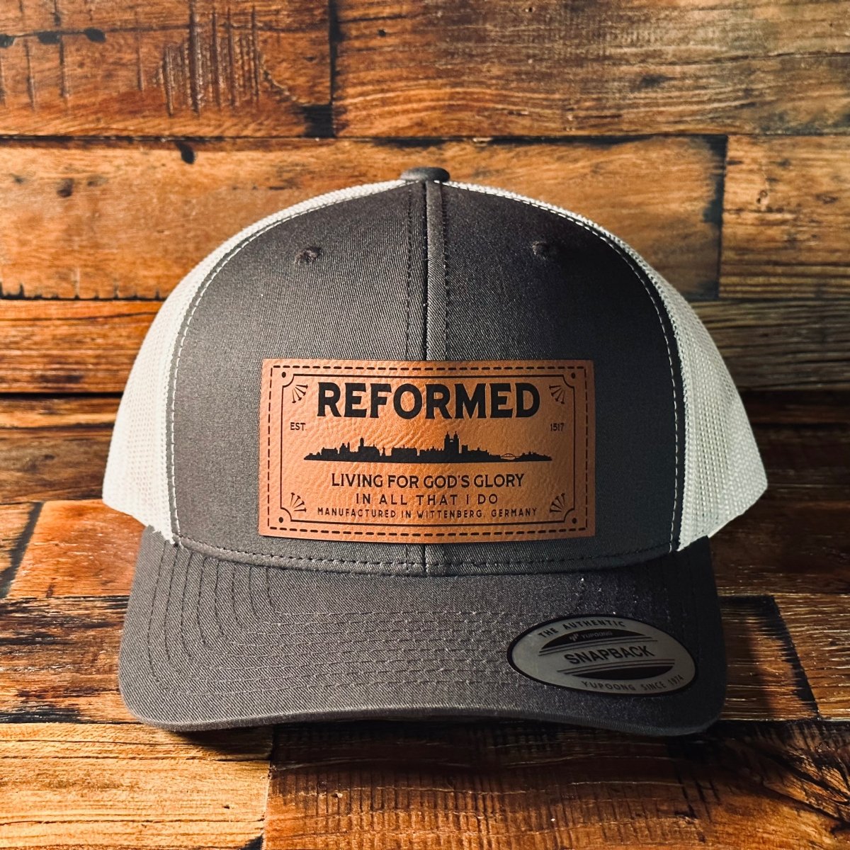 Hat - Wittenberg - Patch Hat - The Reformed Sage - #reformed# - #reformed_gifts# - #christian_gifts#