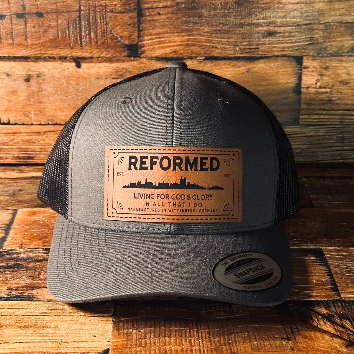 Hat - Wittenberg - Patch Hat - The Reformed Sage - #reformed# - #reformed_gifts# - #christian_gifts#